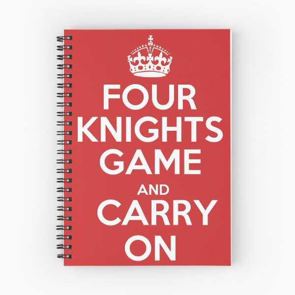 Item preview, Four Knights Game and Carry On - Chess opening T-Shirt designed and sold by edygun.
