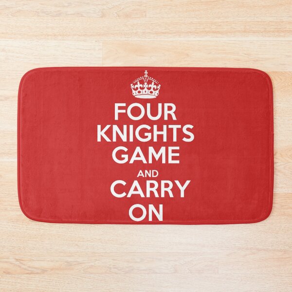 Item preview, Four Knights Game and Carry On - Chess opening T-Shirt designed and sold by edygun.