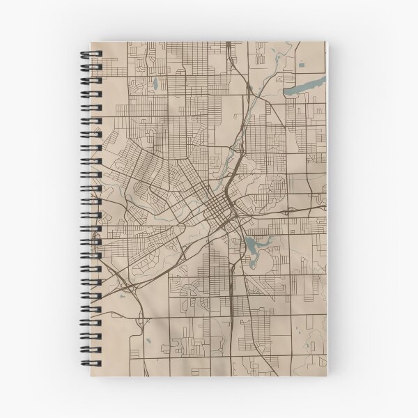 Item preview, Flint Sepia Map designed and sold by CPTVDesign.