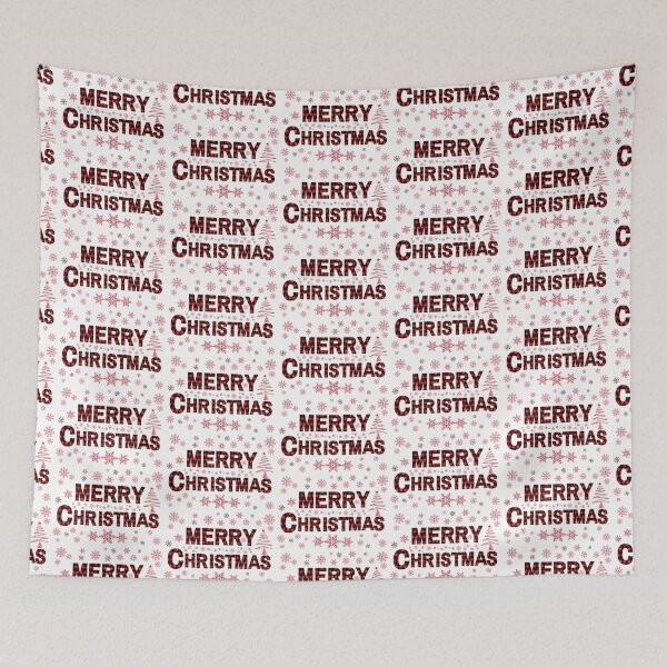 Item preview, Merry Christmas Holiday Card - Red Theme designed and sold by CharWilcox.