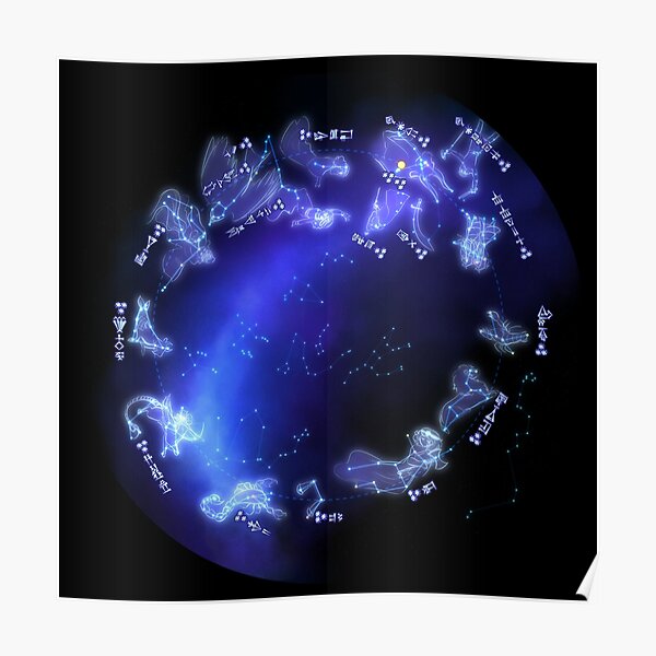 The Babylonian Zodiac Poster