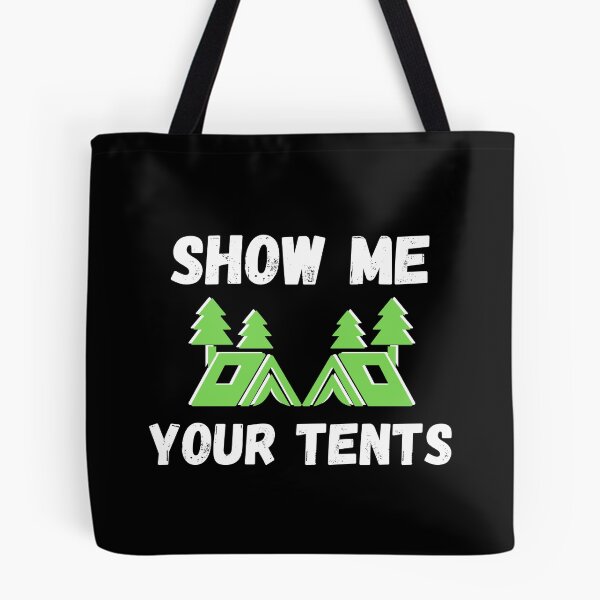 Item preview, Show Me Your Tents - Green Tents - Original by Boo-da-chay designed and sold by Boo-da-chay.