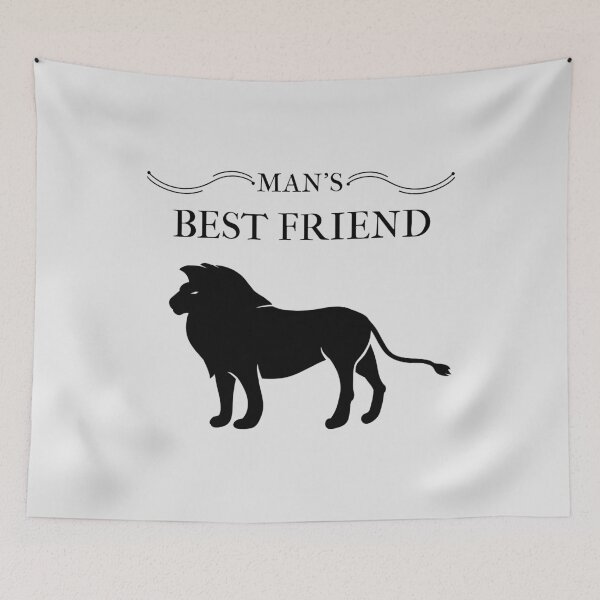 Item preview, Slightly Wrong Lion Dog "man's best friend" designed and sold by AshzShop.