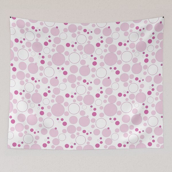 Item preview, Pink Dots and Circles designed and sold by Meg M Studio.