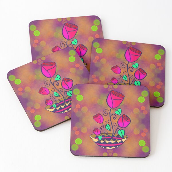Item preview, Bright Roses  designed and sold by Crystal Dághaa’ii.