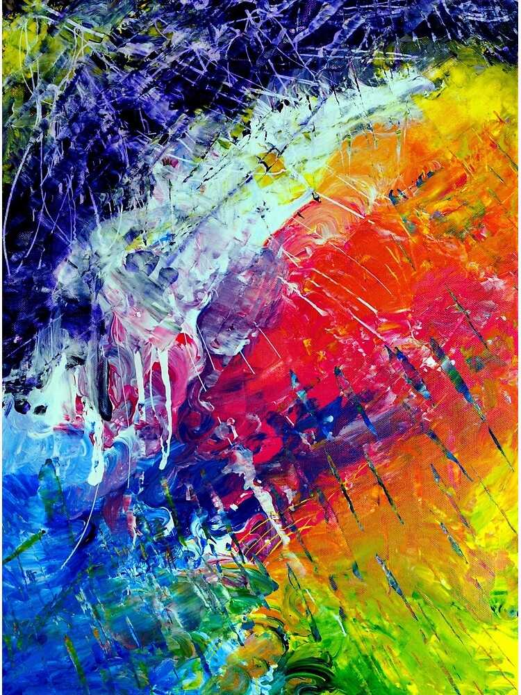 Original Abstract Art #200 - My Art Series by stuartblythe