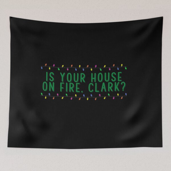 Item preview, Is Your House On Fire Clark? Christmas Lights designed and sold by Jennifer Church.