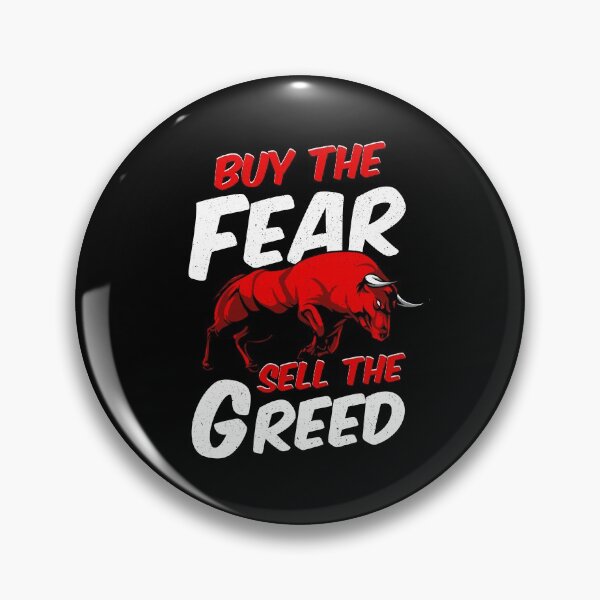 Item preview, Buy The Fear Sell The Greed Bull Market Investing designed and sold by perfectpresents.