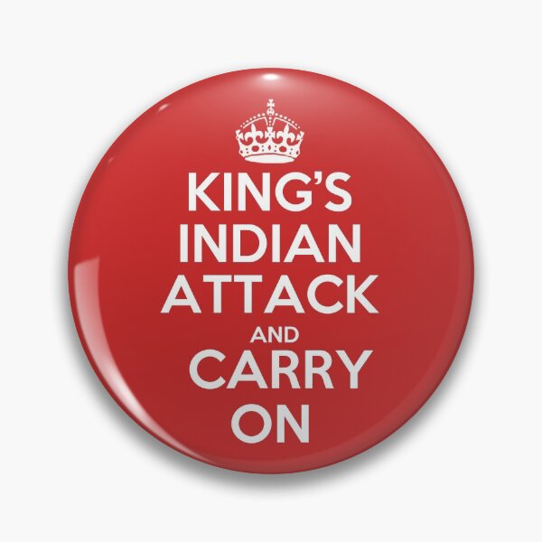 Item preview, King's Indian Attack and Carry On - Chess opening T-Shirt designed and sold by edygun.