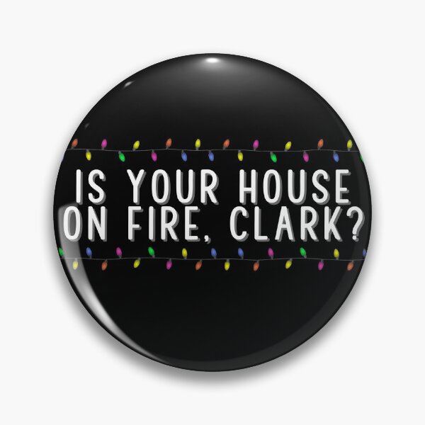 Item preview, Is Your House On Fire Clark? Christmas Lights designed and sold by Jennifer Church.