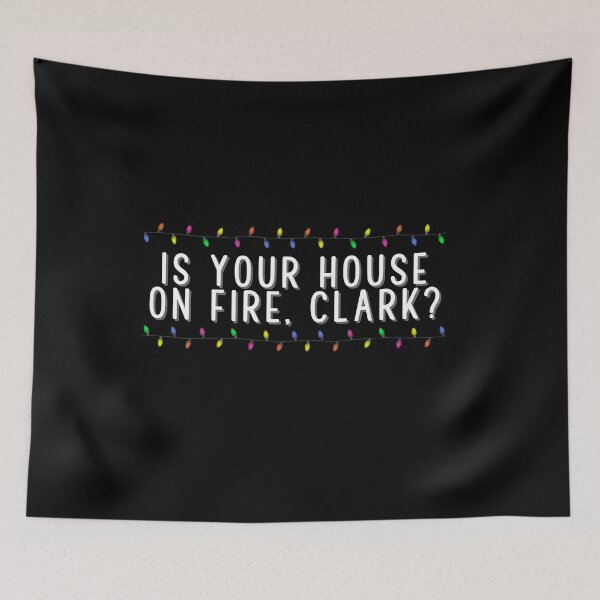 Item preview, Is Your House On Fire Clark? Christmas Lights designed and sold by Jennifer Church.