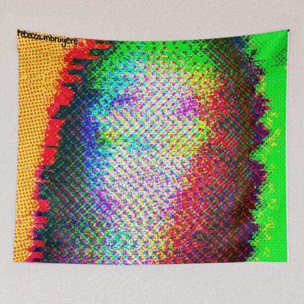Item preview, Glitch Self Portrait  designed and sold by rebeccambruyere.