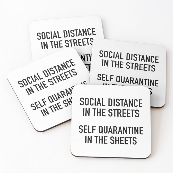Item preview, Social distancing designed and sold by LukeRosenberg.
