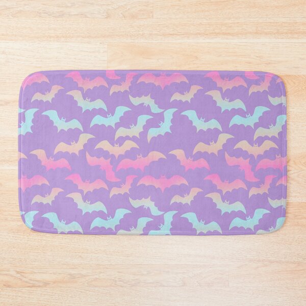 Item preview, Pastel Goth Bats on Purple designed and sold by Cass Noel Studio.