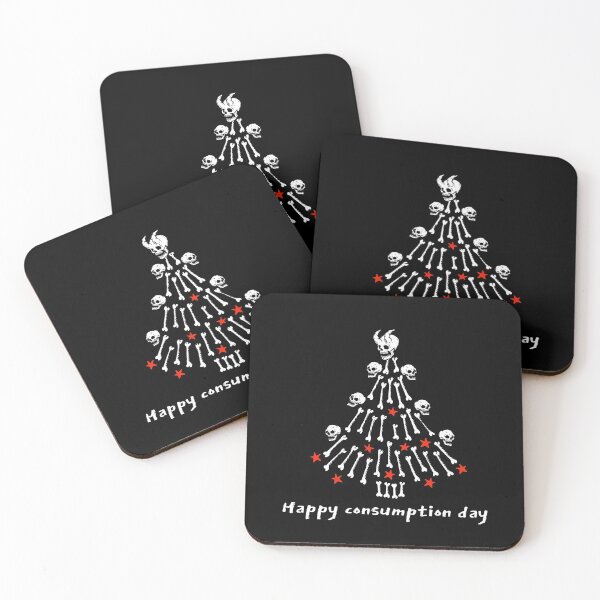 Item preview, Happy Consumption Day Anti Christmas  designed and sold by YueHeng Creates ⭐⭐⭐⭐⭐.