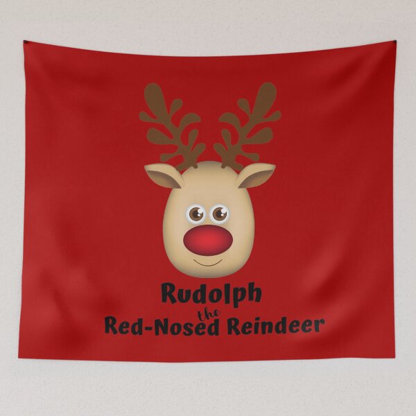 Item preview, Rudolph the Red-Nosed Reindeer designed and sold by RedeemedDesigns.