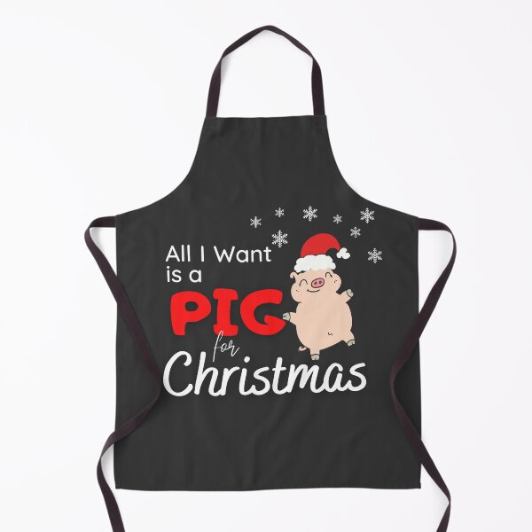 Item preview, All I Want Is A Pig For Christmas Funny Pig T-Shirt Perfect Gift For Pig Lovers designed and sold by NostalgicLatin.