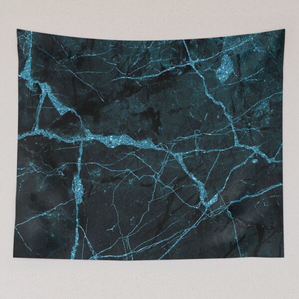 Artikelvorschau, Glitter Teal und Black Granite entworfen und verkauft von WOW TeesAndThings.