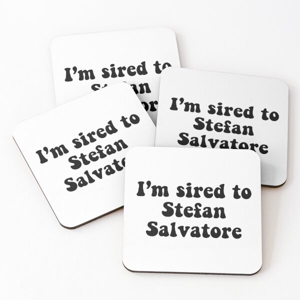 Item preview, I’m sired to Stefan Salvatore  designed and sold by stickerbygracie.