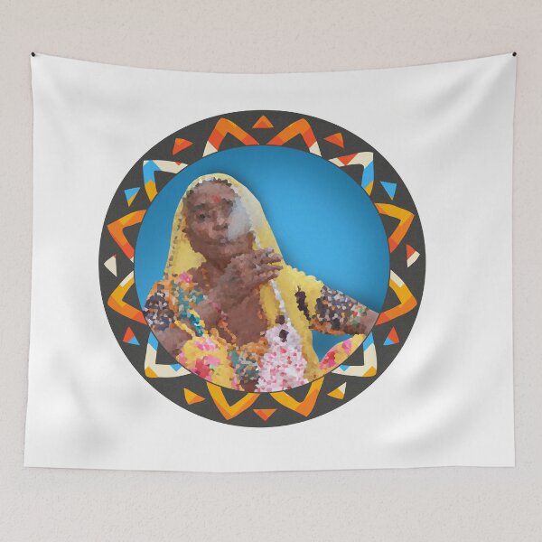 Item preview, Rajasthani old tribal women - Amma designed and sold by nancyartwork.