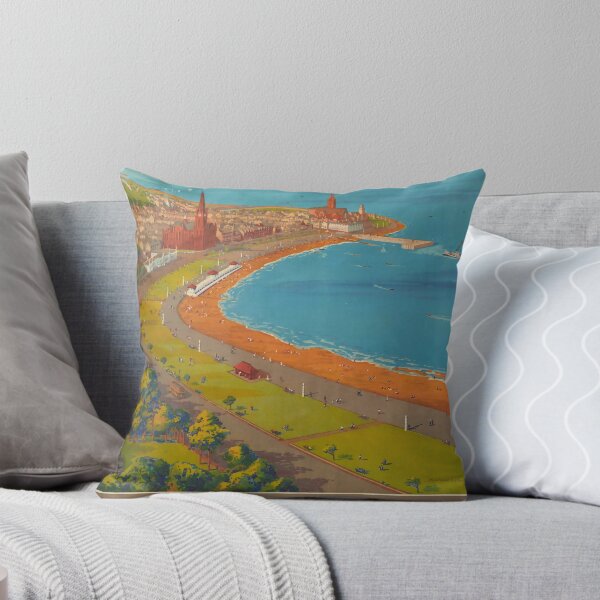 Item preview, retro classic Largs Ayshire poster designed and sold by CorasPosters.