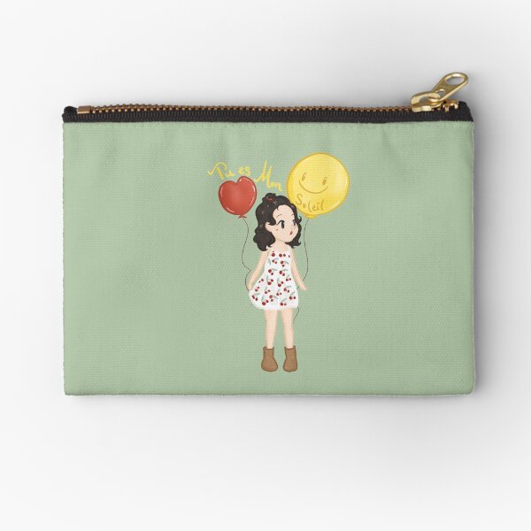 Tu es Mon Soleil Zipper Pouch