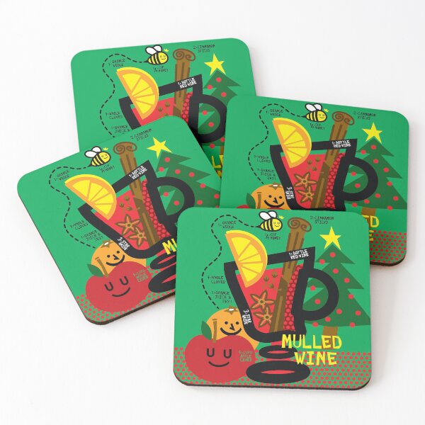 Item preview, Fun & funky Mulled red wine designed and sold by eddotl.