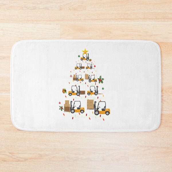 Item preview, Operating Forklifts Christmas Tree  designed and sold by GeniusDesignArt.