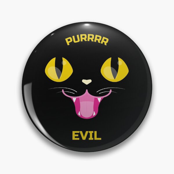 Item preview, Purr Evil designed and sold by ProudLatinx.
