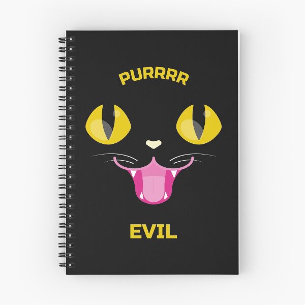 Item preview, Purr Evil designed and sold by ProudLatinx.