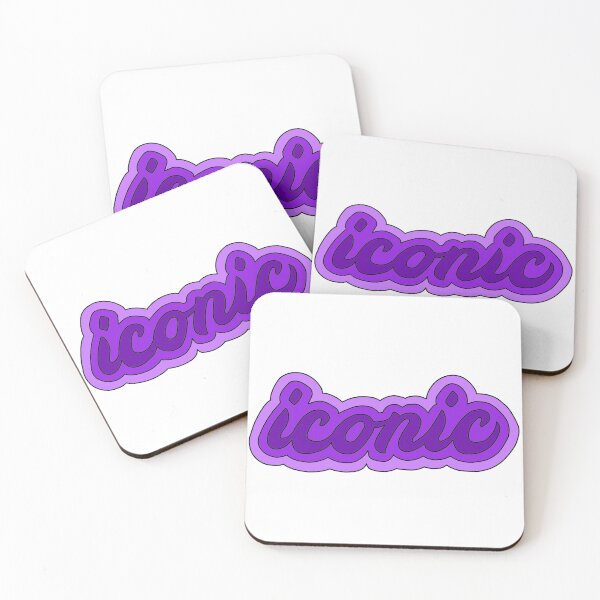 Item preview, Iconic (purple) designed and sold by Salty-Parabola.