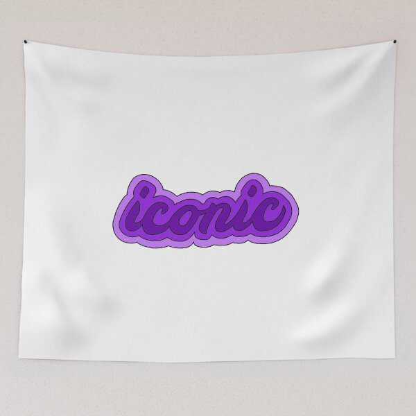 Item preview, Iconic (purple) designed and sold by Salty-Parabola.