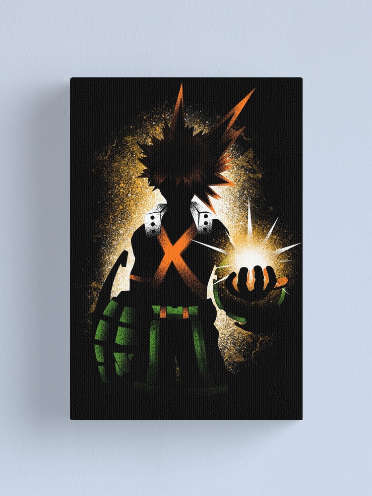 Alternate view of Bakugo - Dark Canvas Print