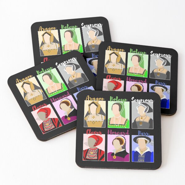 Item preview, Six: The Musical Queens Portraits - Aragon, Boleyn, Seymour, Cleves, Howard, Parr designed and sold by undercoverlover.