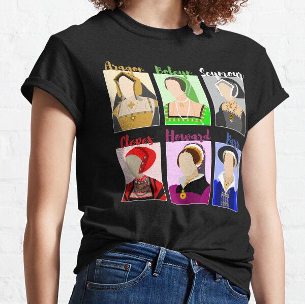 Item preview, Six: The Musical Queens Portraits - Aragon, Boleyn, Seymour, Cleves, Howard, Parr designed and sold by undercoverlover.