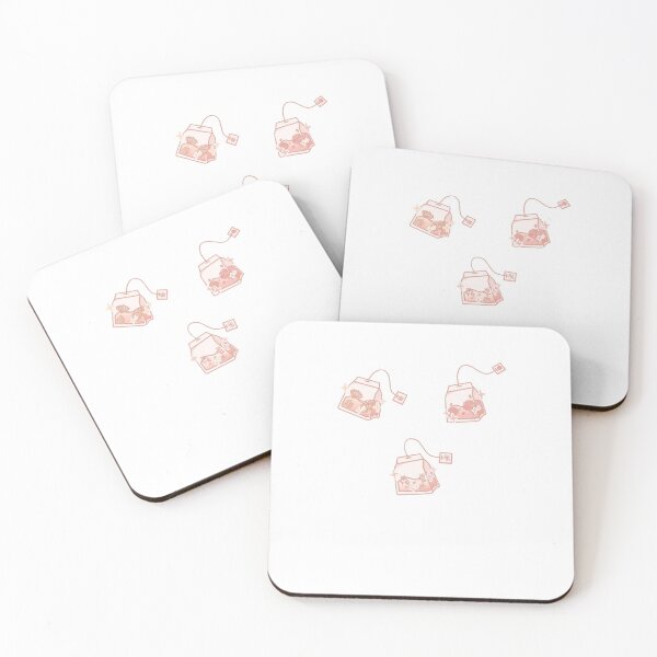 Item preview, aesthetic teabag sticker pack designed and sold by kiwimornings.