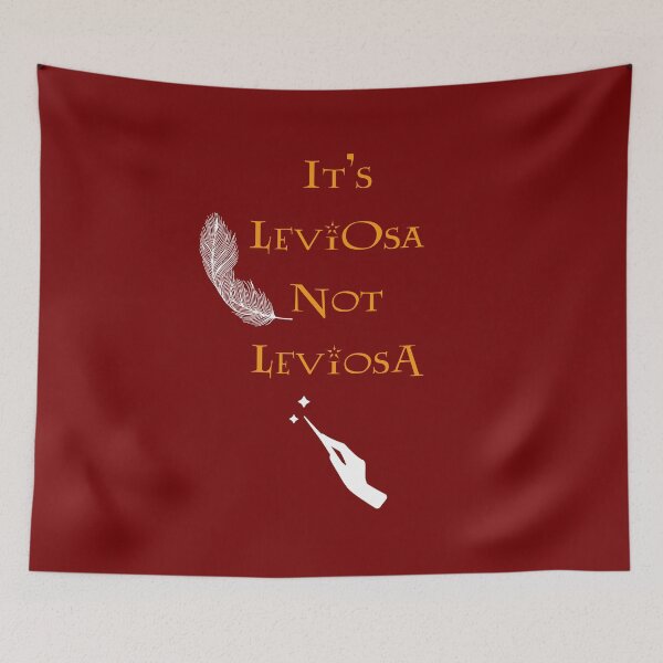 Item preview, It's LeviOsa not LeviosA (Wingardium Leviosa) designed and sold by Paradox Gifts.