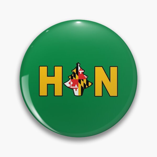 Item preview, Maryland State Flag Christmas Tree Banner Baltimore Hon green designed and sold by Draculaura2009.