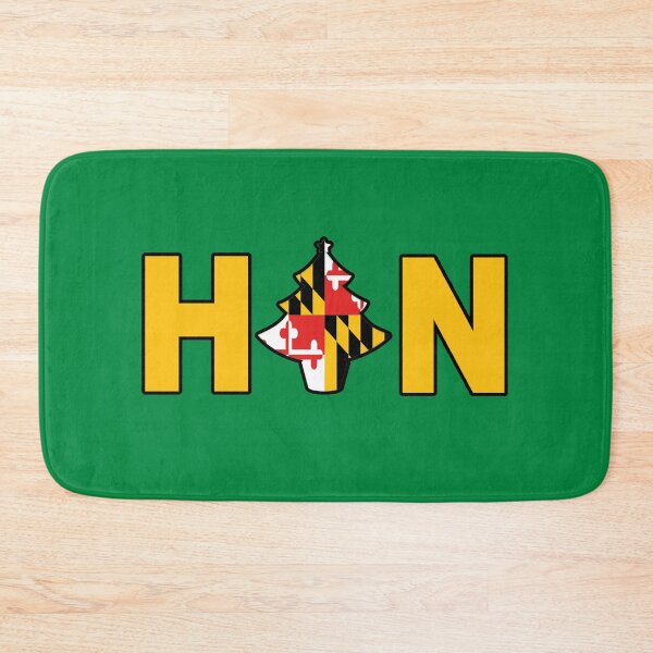 Item preview, Maryland State Flag Christmas Tree Banner Baltimore Hon green designed and sold by Draculaura2009.