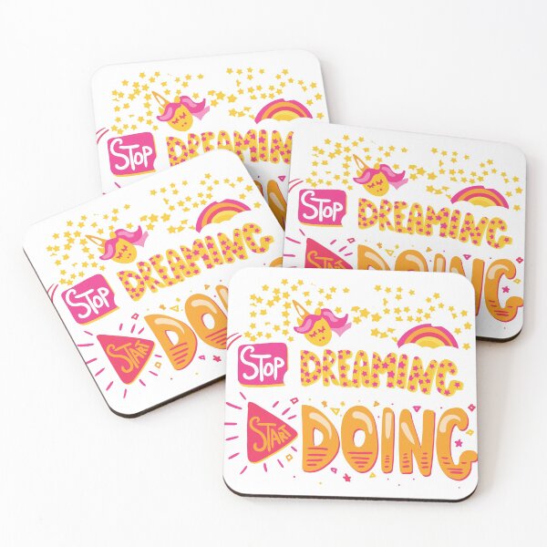 Item preview, Stop Dreaming Start Doing designed and sold by Hatomomox.