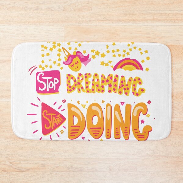Item preview, Stop Dreaming Start Doing designed and sold by Hatomomox.