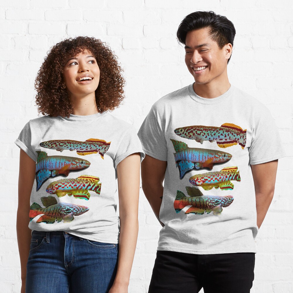 4 African Killifish Classic T-Shirt