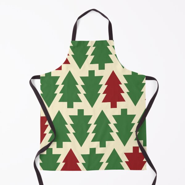 Item preview, Red and Green Christmas Forest Trees designed and sold by oddhut.