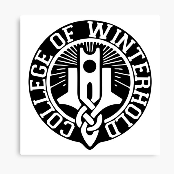 BEST SELLER - College Of Winterhold Merchandise Canvas Print