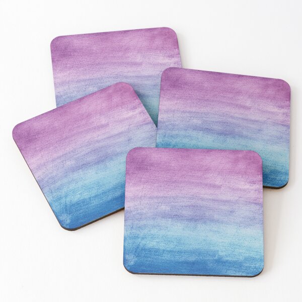 Item preview, Purple Blue Watercolor Gradient designed and sold by Collette Castleford.