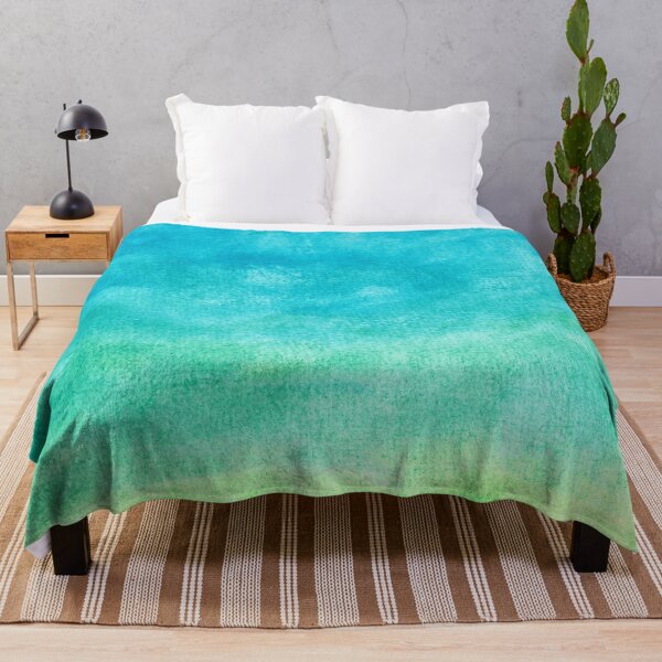 Item preview, Blue Green Watercolor Gradient designed and sold by Collette Castleford.