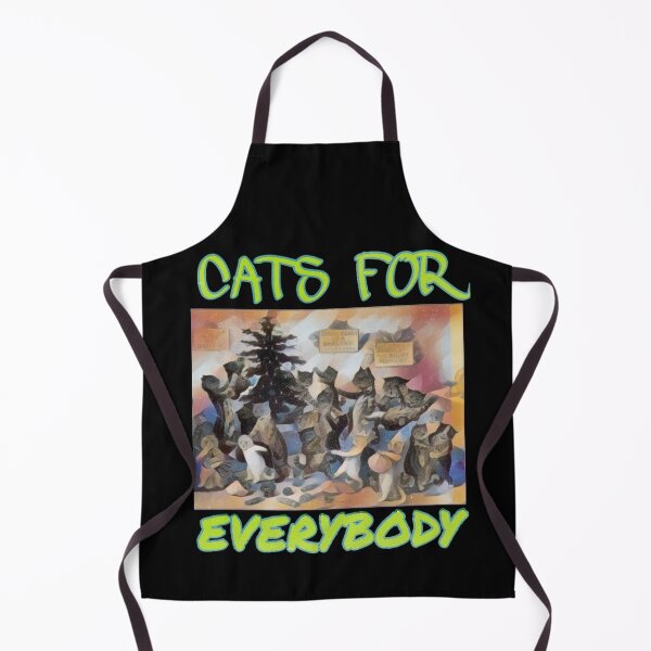 Item preview, Cats For Everybody Distress Vintage Digital Painting designed and sold by Gordon Nelson.