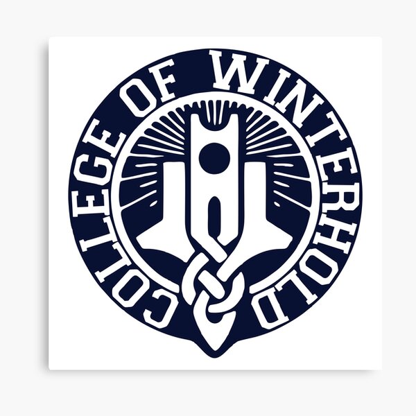 BEST SELLER - College Of Winterhold Merchandise Canvas Print