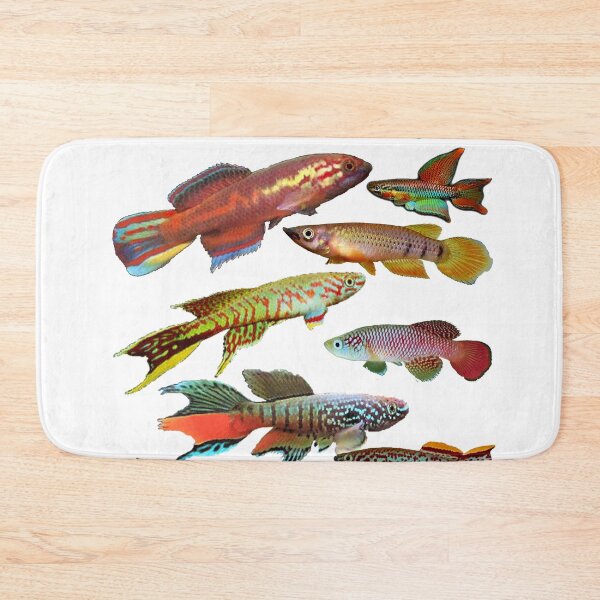 Item preview, African Killifish Multi-Fish Pattern designed and sold by killies.
