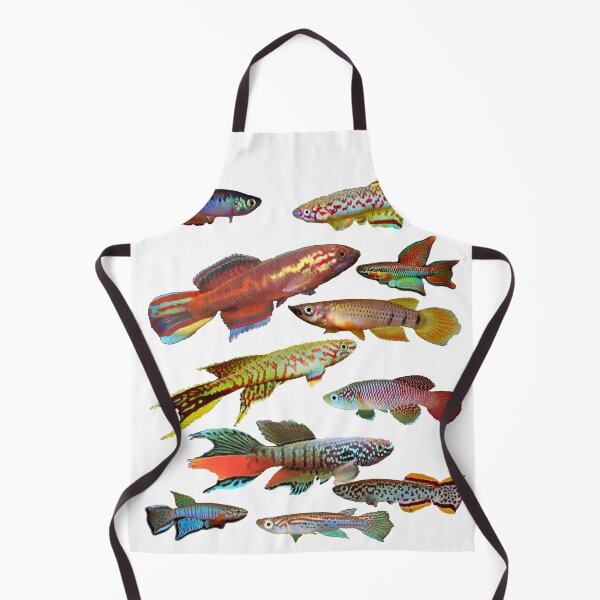 Item preview, African Killifish Multi-Fish Pattern designed and sold by killies.